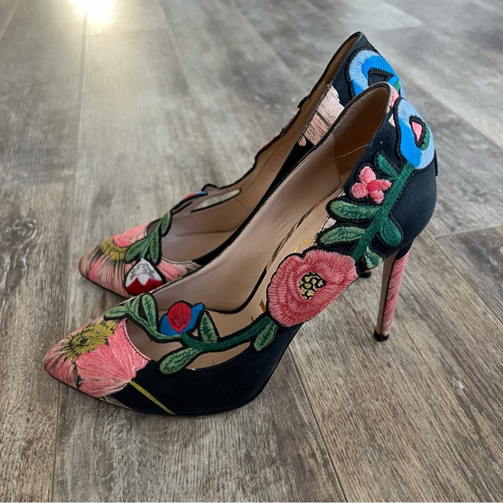 Rare! Gucci Canvas Flora Print Ophelia - Picture 5 of 12